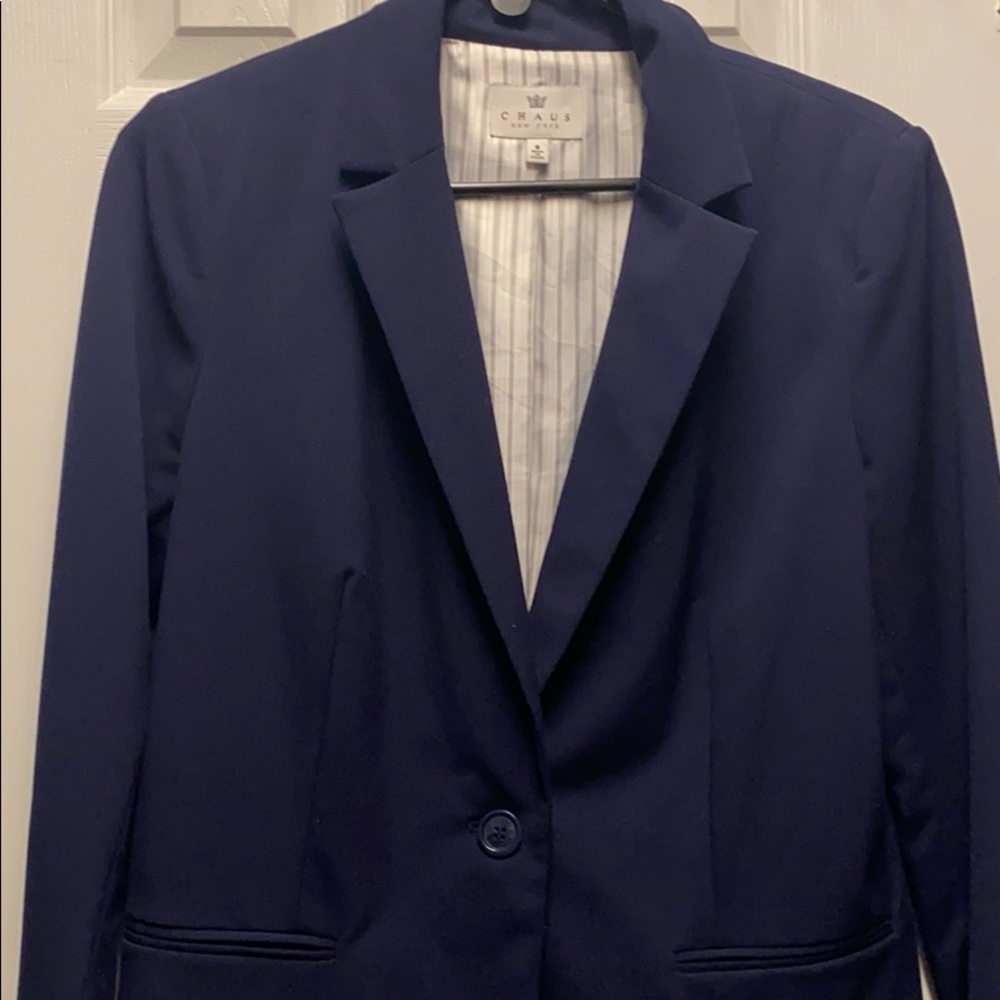 Chaus New York Navy Blazer